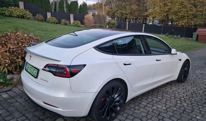 Tesla Model 3 cena 169000 przebieg: 96000, rok produkcji 2021 z Cieszyn małe 22